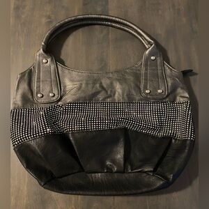 Stylish Black and White Bag